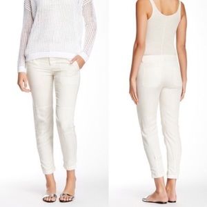 Vince Ivory Twill Cargo Pants Size 4